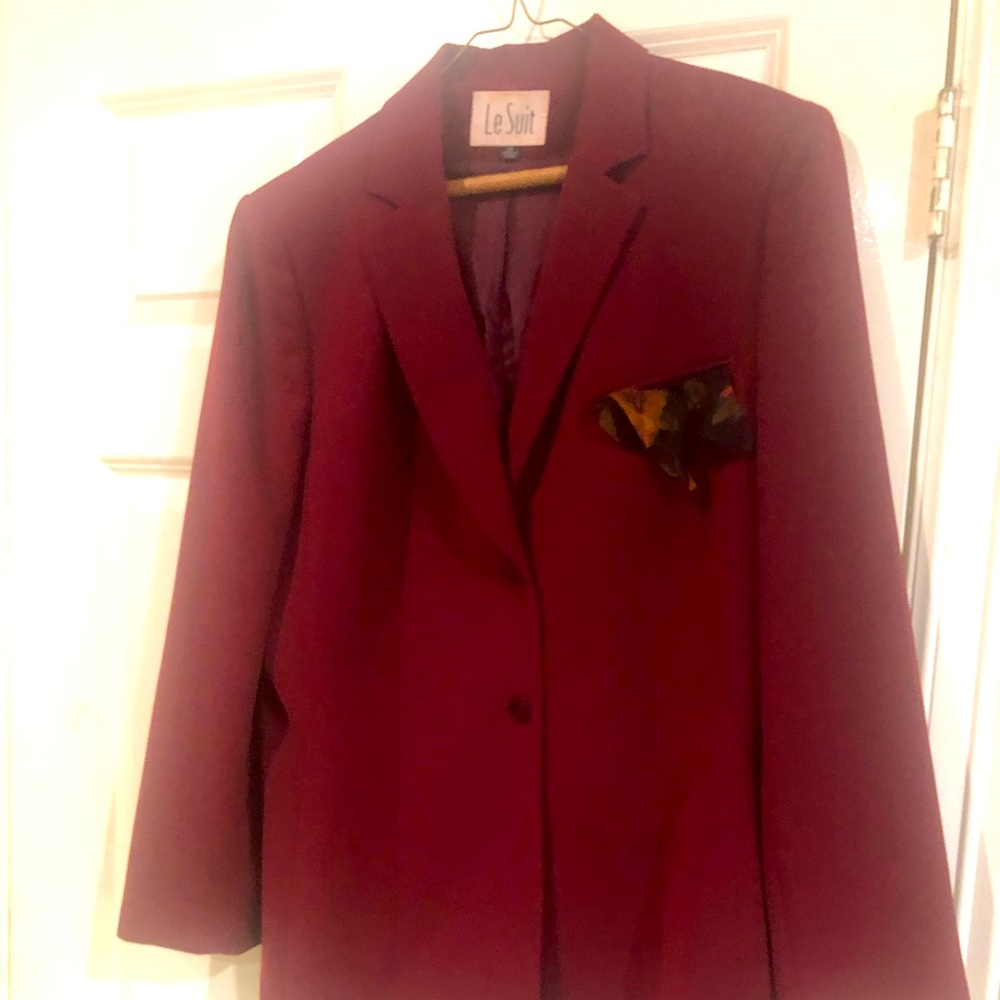 Red Le Suit blazer